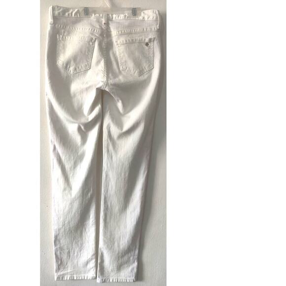 Kate Spade Play Hooky White Skinny Jeans Size 26 - Picture 3 of 6